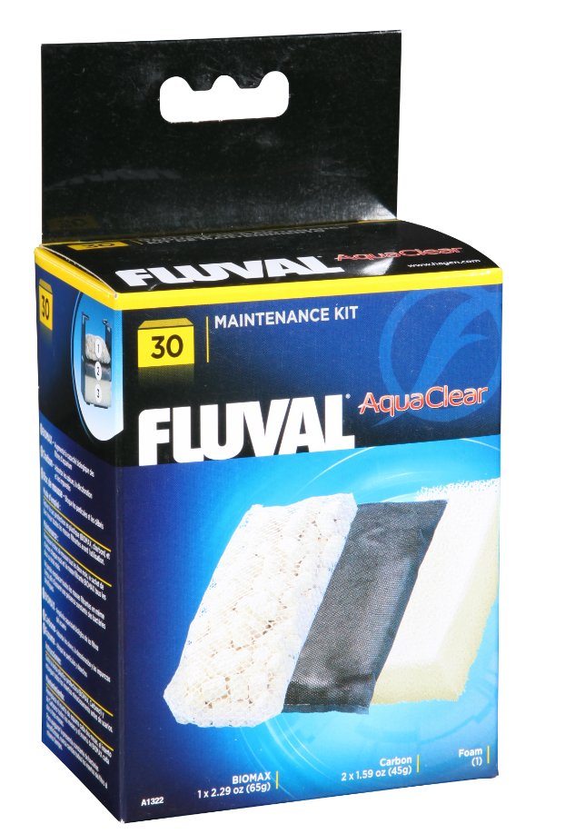 Fluval AquaClear 30 Motor Filter Maintenance Kit NageoireBleue