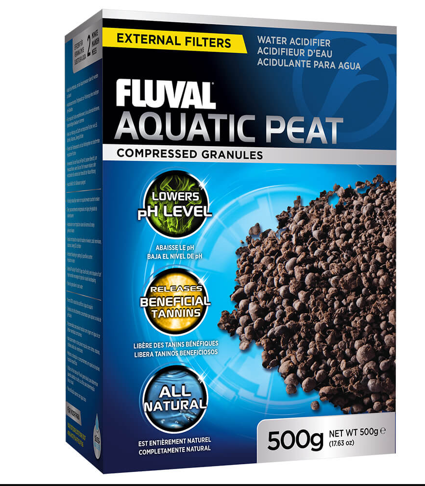 Fluval Aquatic Peat Pellets, 500 g (17.63 oz)