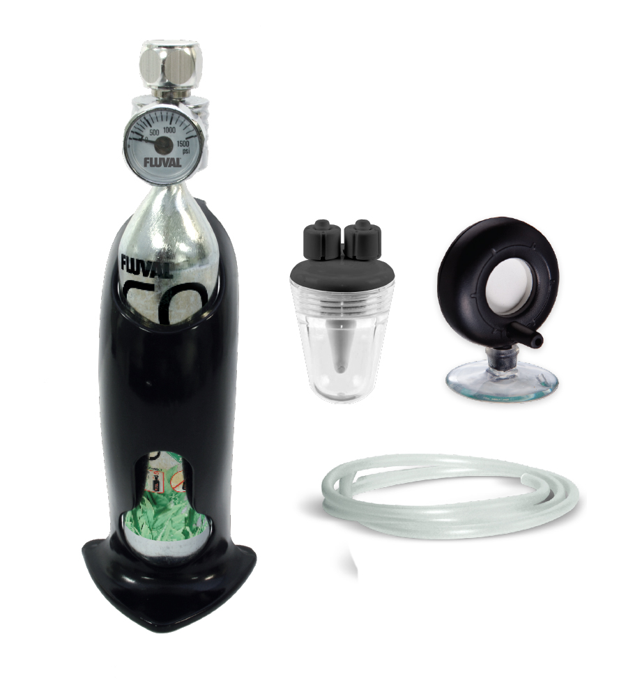 Fluval Pressurized CO2 Kit, 45 g, for aquariums up to 115 L (30 US gal)
