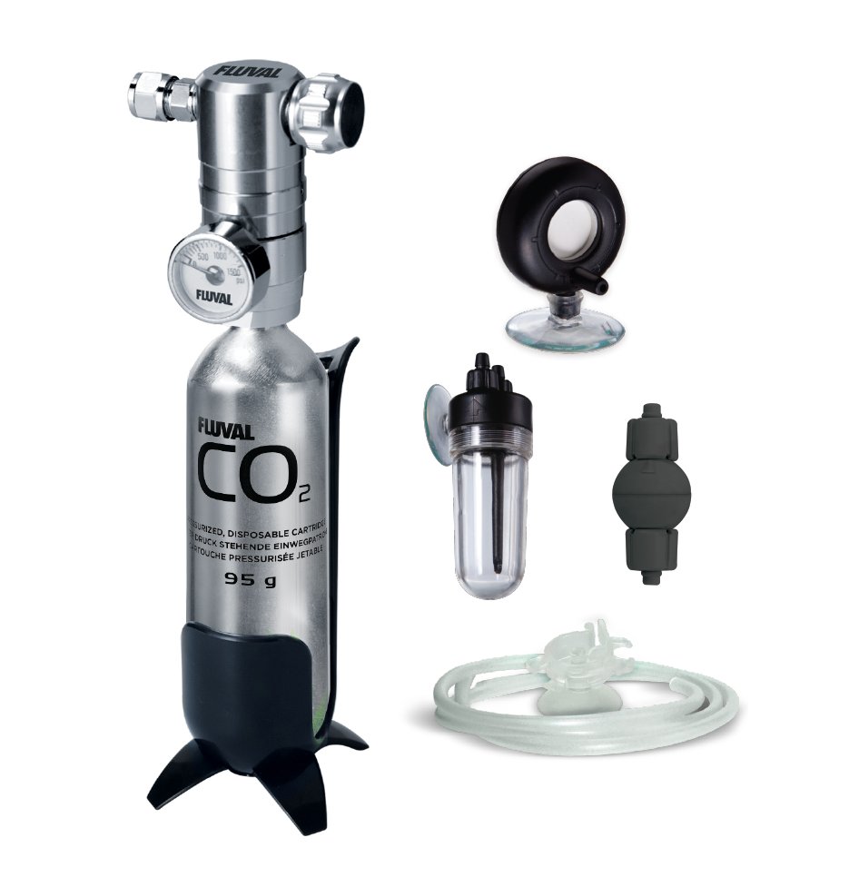Fluval Pressurized CO2 Kit, 95 g, for aquariums up to 190 L (50 US gal)
